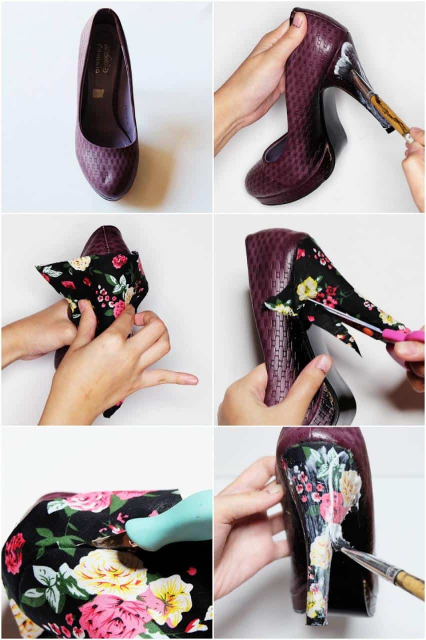 DIY Project: Boring Thrift Shop Shoes Into Fashionista Footwear