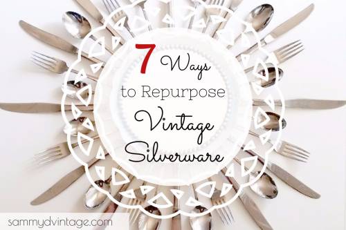 7 Ways to Repurpose Vintage Silverware 1