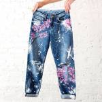 Why Painted Jeans Are Fun To Wear (And Make!)