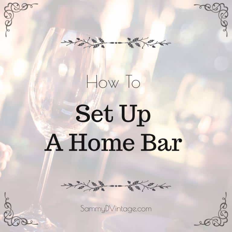 How To Set Up A Home Bar 3