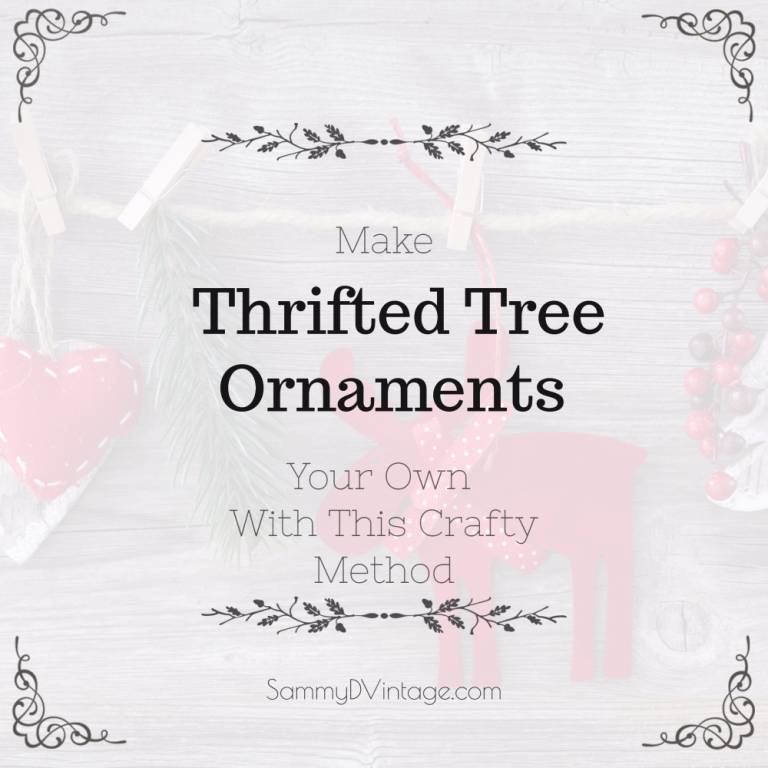 Make Thrifted Tree Ornaments Your Own With This Crafty Method 15