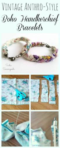 Make Your Own Cute Handkerchief Bracelet