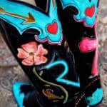 DIY Hand-Painted Cowboy Boots