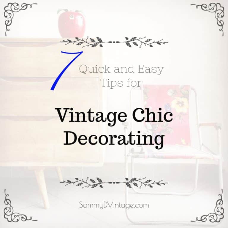 7 Quick and Easy Tips For Vintage Chic Decorating 63