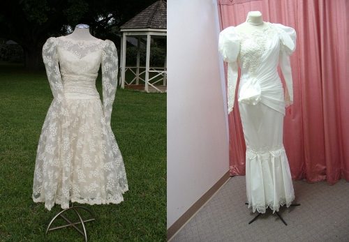 1920s-1980s: How to Identify the Era of a Vintage Wedding Dress 39