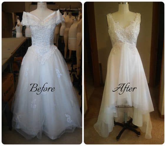 6 Ways to Transform Your Thrifted Wedding Dress 25