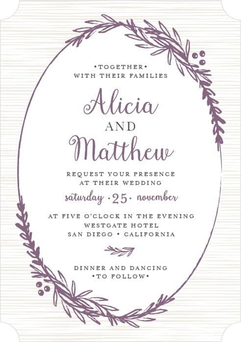 7 Vintage Wedding Invitations 37