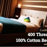 Customer Review: 400 Thread Count 100% Cotton Bed Sheets