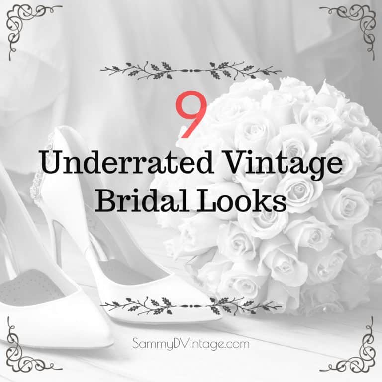 9 Underrated Vintage Bridal Looks 77