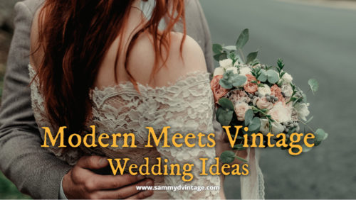 Modern Meets Vintage Wedding Ideas 43