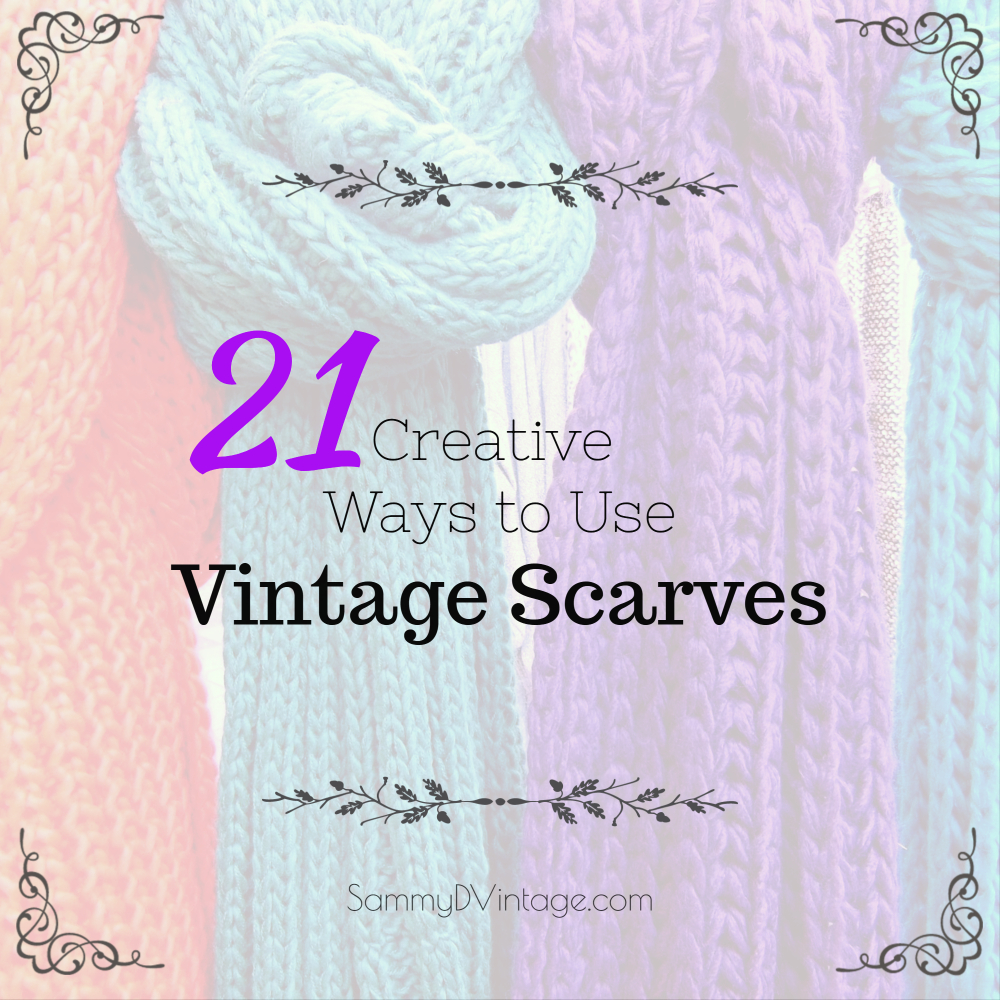 21 Creative Ways to Use Thrifted Scarves