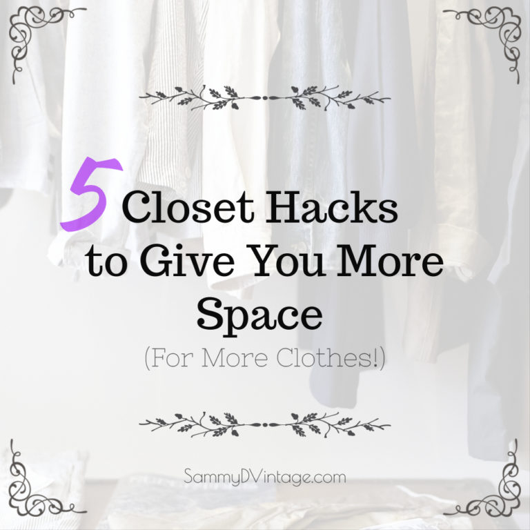 5 Closet Hacks to Give You More Space (For More Clothes!) 27