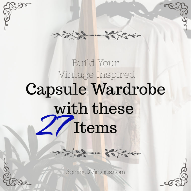 Build Your Vintage Inspired Capsule Wardrobe With These 27 Items 17