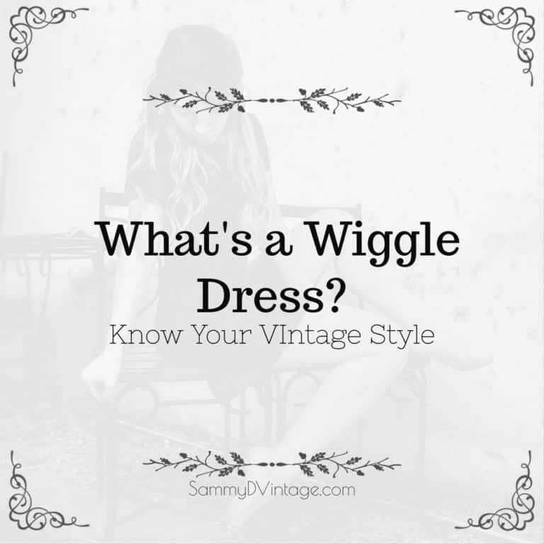 What's a Wiggle Dress? Know Your Vintage Style 68