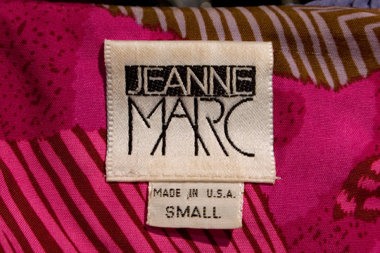 MADE IN U.S.A. vintage tags