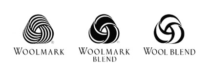 Woolmark vintage clothing labels