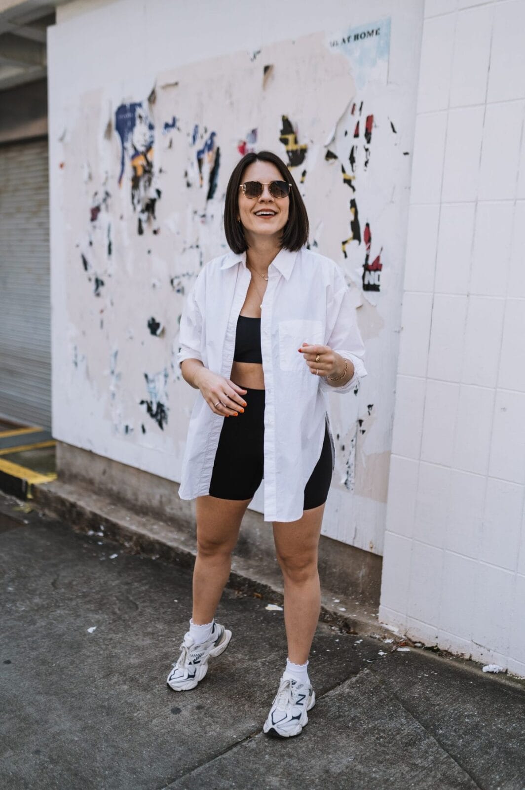 How to Wear Biker Shorts Without Looking Lazy 18 How to Wear Biker Shorts Without Looking Lazy 17