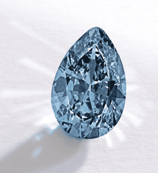 Vivid blue diamond named "Zoe"