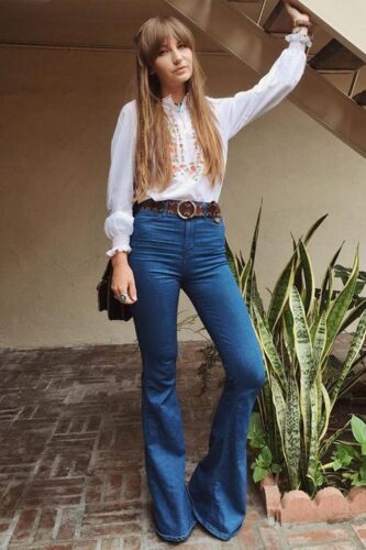 How to Repurpose Old Jeans Into Trendy Bell Bottoms 1