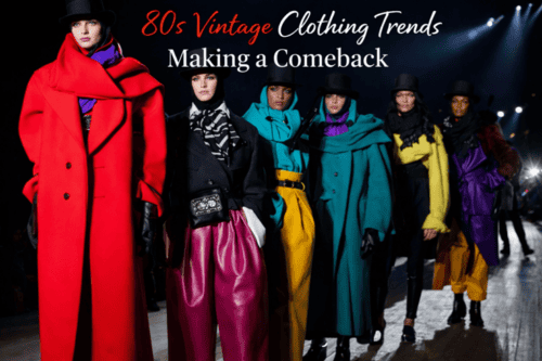 80s Vintage Clothing Trends Back in Style 45