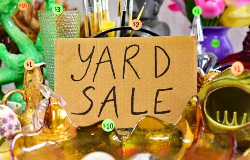 No Tables Needed! Transform Your Garage Sale Setup 11