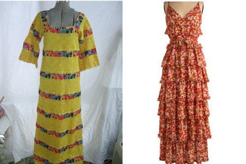 How to Identify Vintage Maxi Dresses by the Era