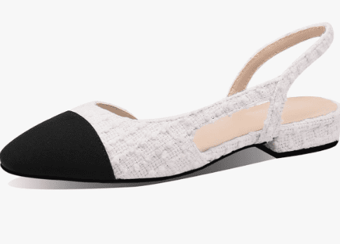 JiaBinji Slingback Flats.