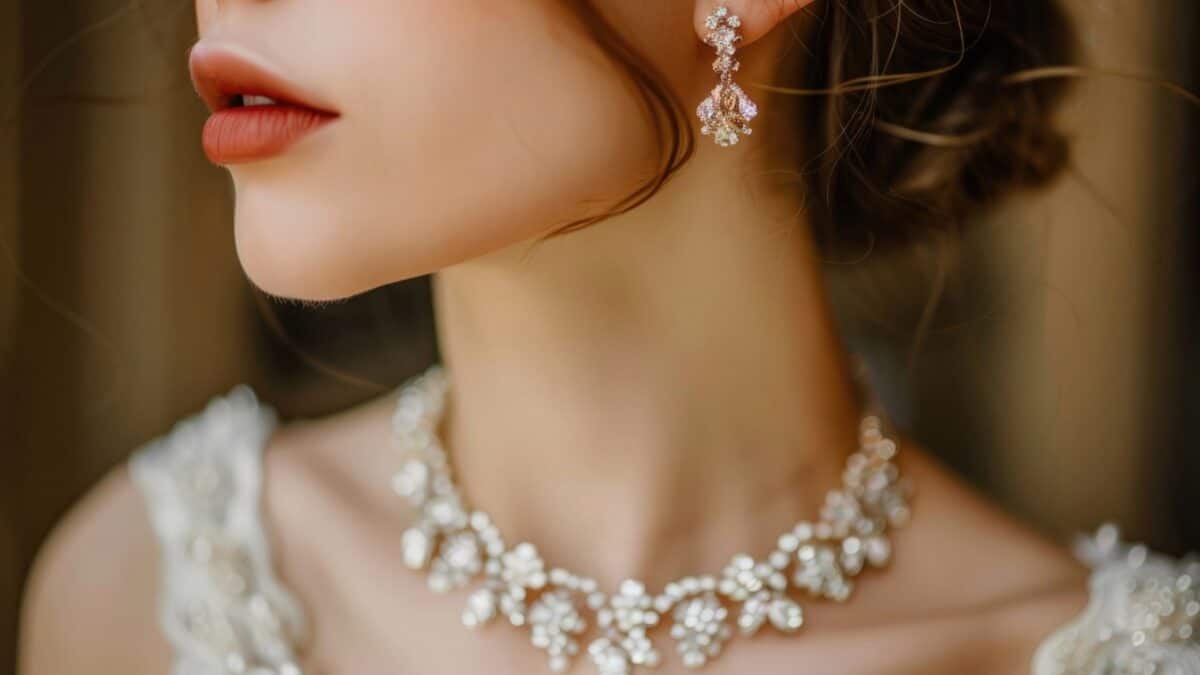 Statement Earrings and Bold Accessories for Brides 7