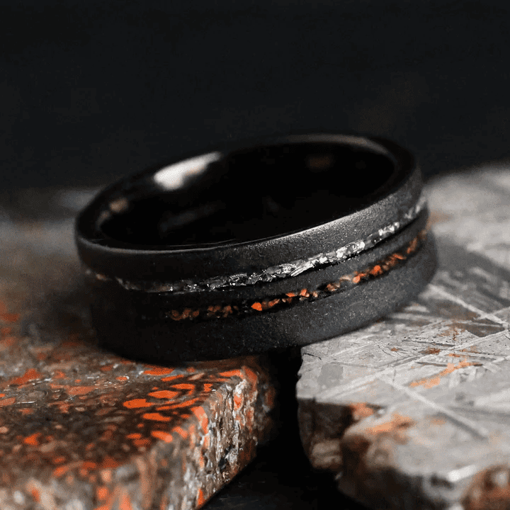 Dinosaur Bone Wedding Rings, A Conversation Starter and Symbol of Adventure 7