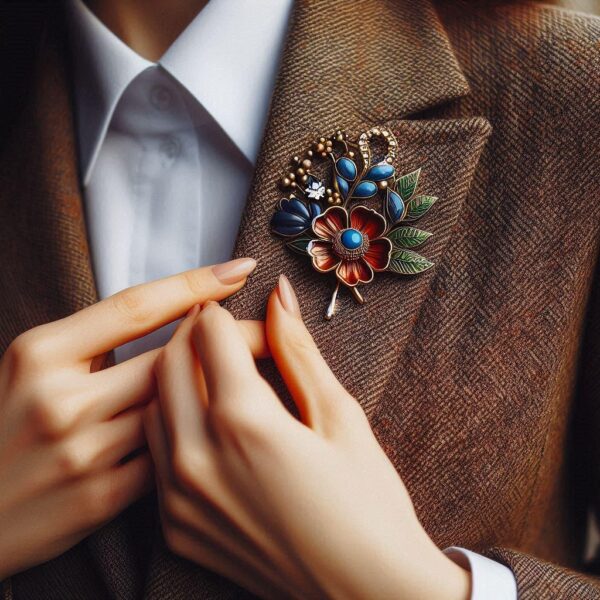 5 Chic Ways To Incorporate Vintage Lapel Pins into Modern Fashion 1